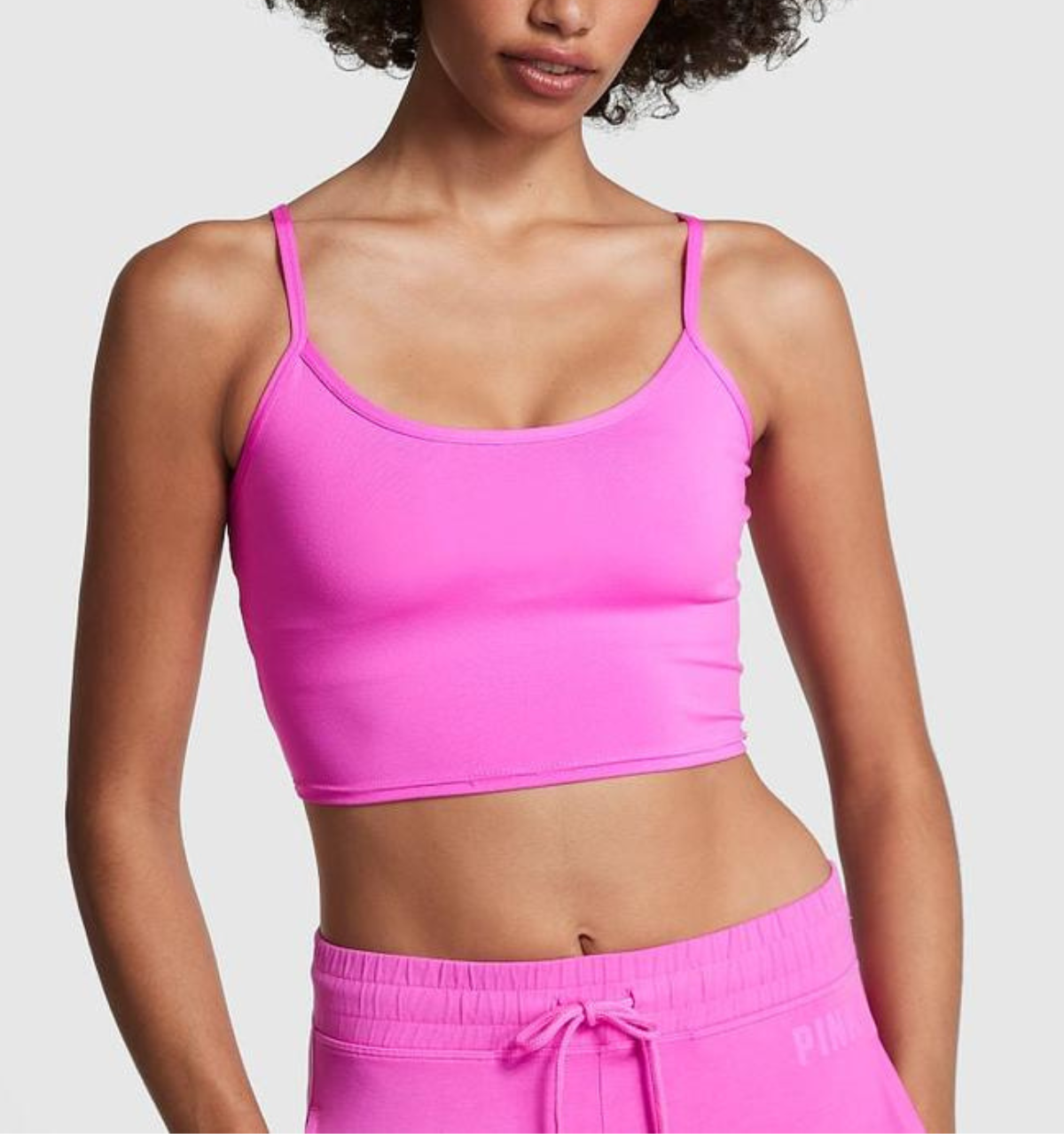 Lightly Lined Strappy-Back Sports Bra