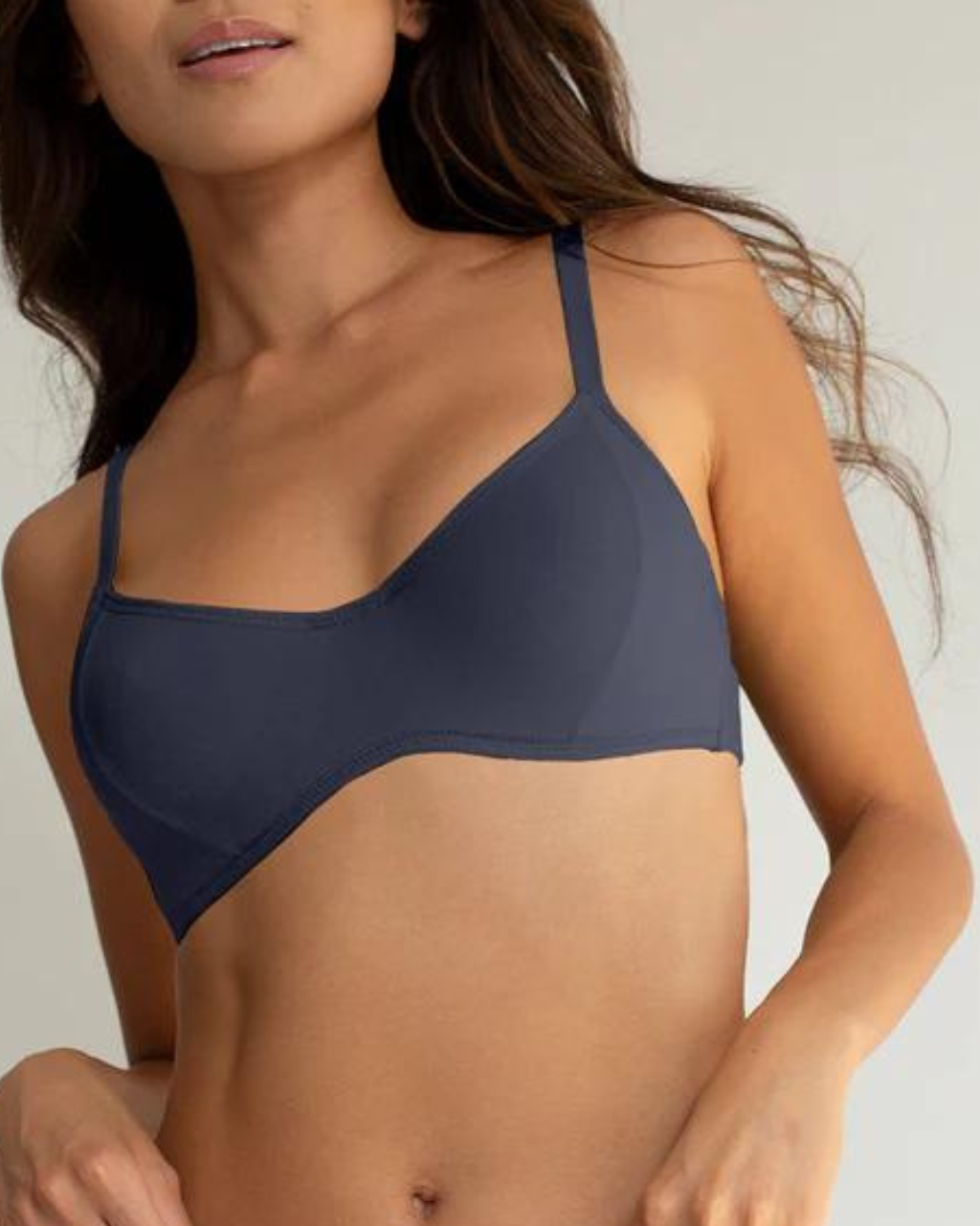 Scoop Neck Unlined Underwire Bra