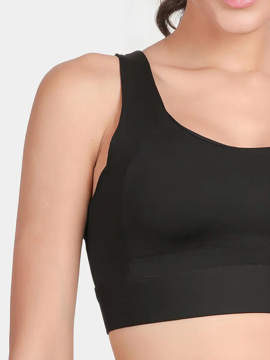 Dual Cross Sports Bra