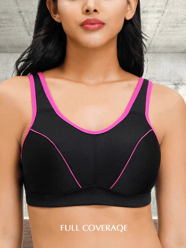 High Support Non Padded Sports Bra