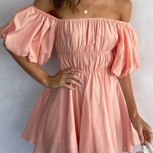 ADI MINI PEACH DRESS