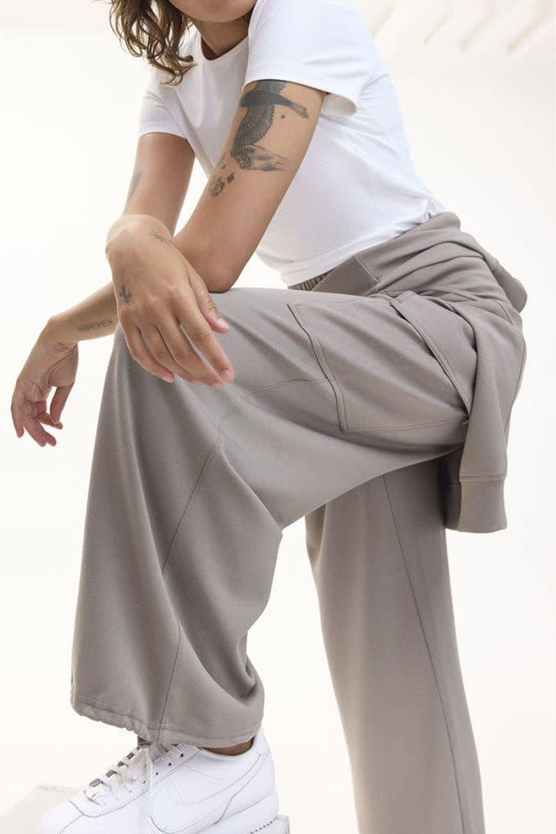 Mid Rise Loose Cargo Pants