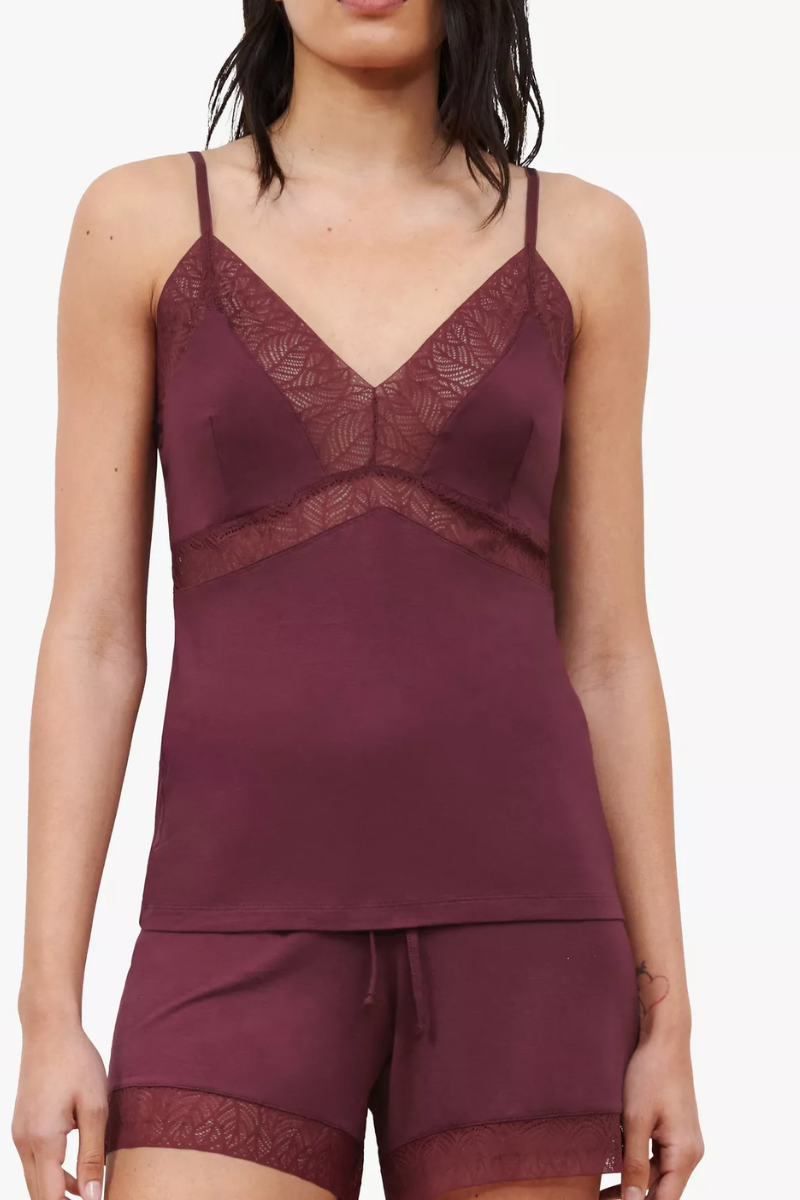 Lace Deatiling Camisole Sleepwear