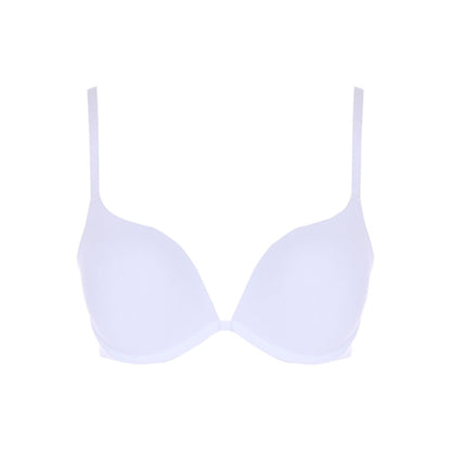 White Plunge Core Bra