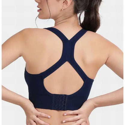 Racer Back Seamless Sports Bra