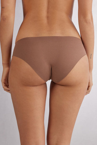 Seamless cotton briefs