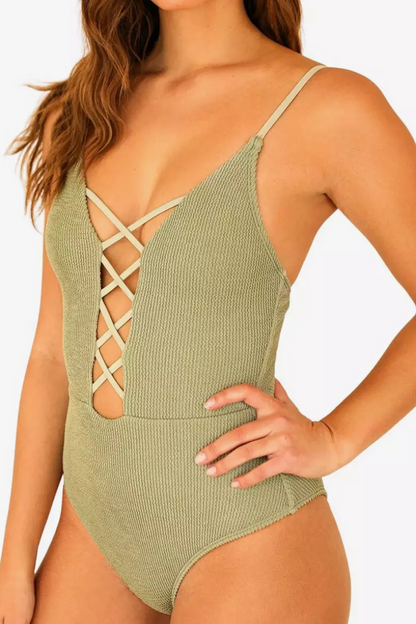 Bliss Retreat Olive One Piece Swimsuit