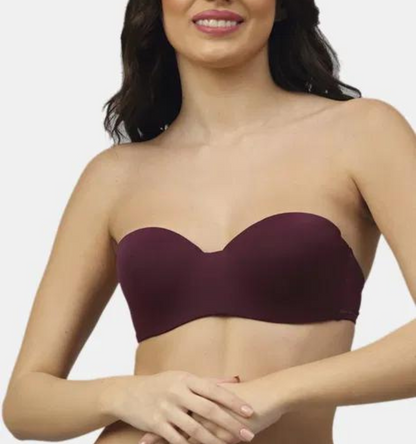 Padded Demi Coverage Strapless Bra