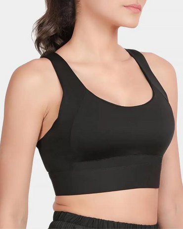 Dual Cross Sports Bra