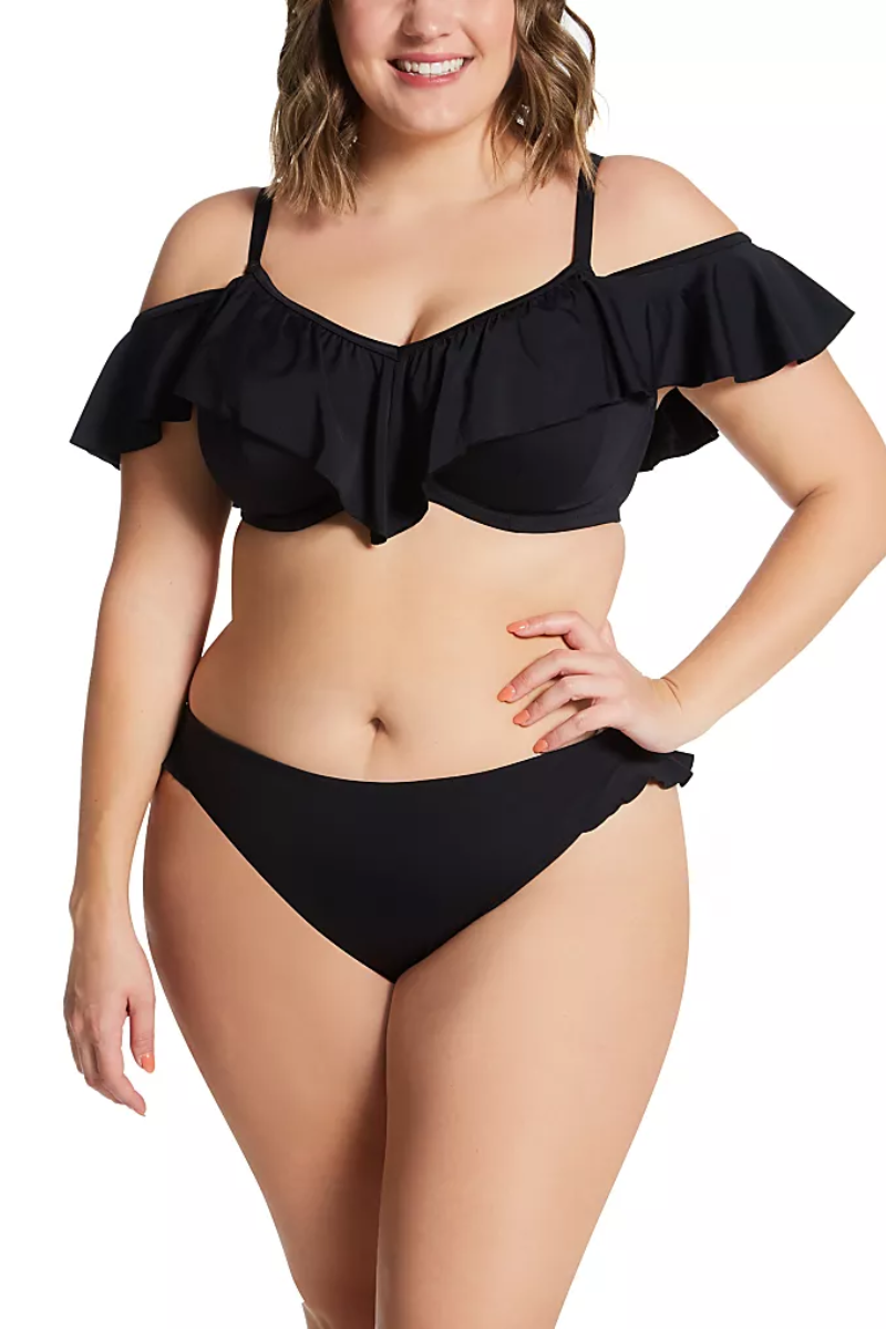 Plain Sailing Solid Underwire Bikini Set