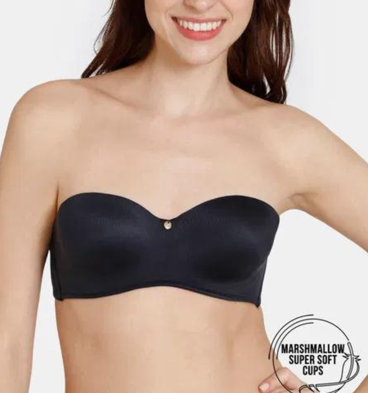 Padded Wired Strapless Bra