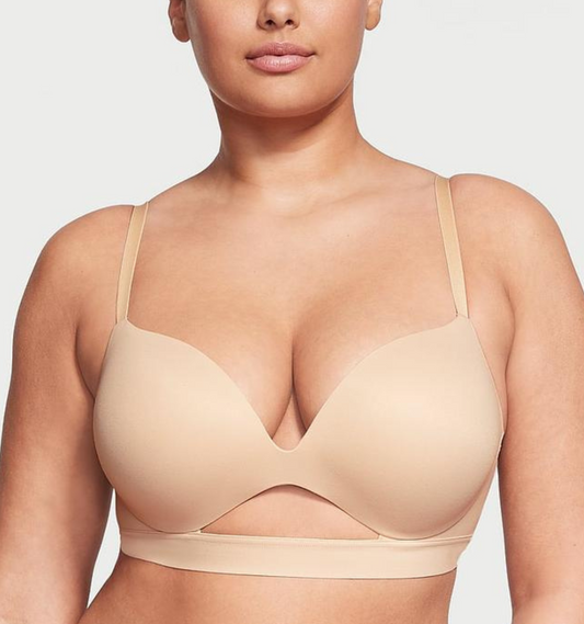 Push Up Bra With Satin Straps