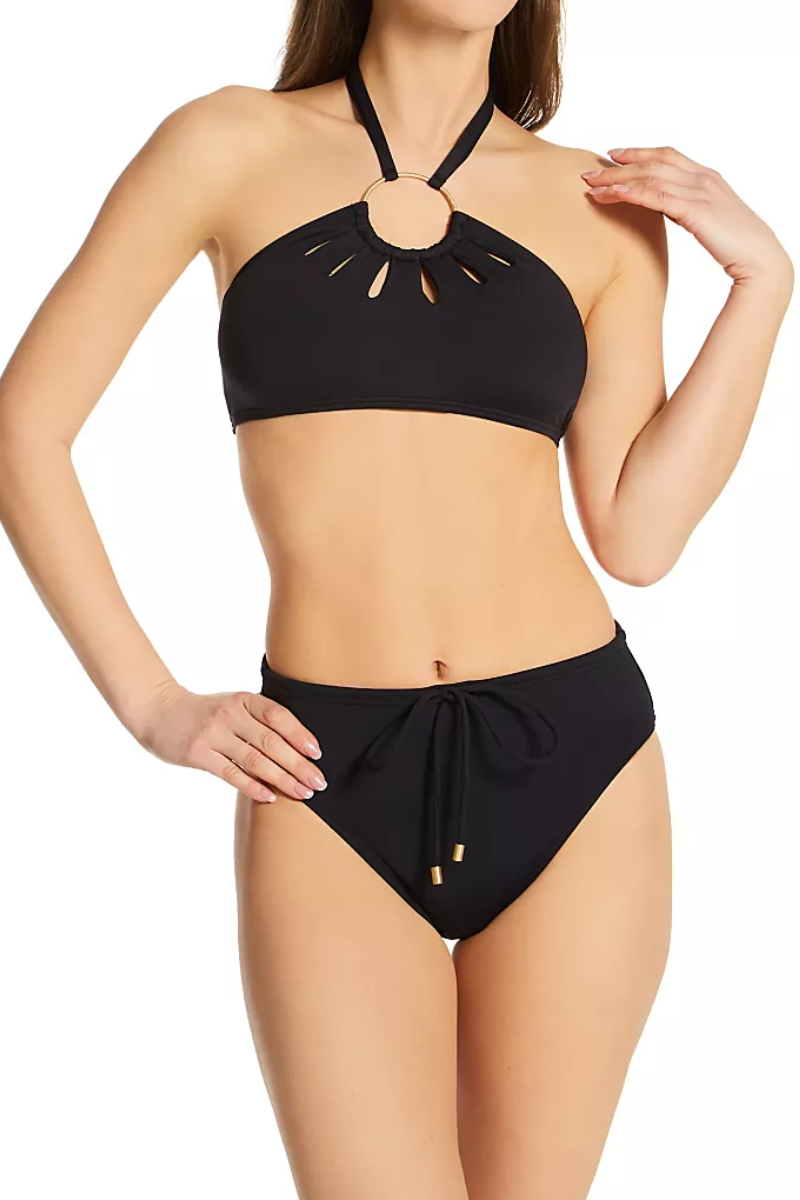 Serengeti Shades Logo Ring Halter Bikini Set