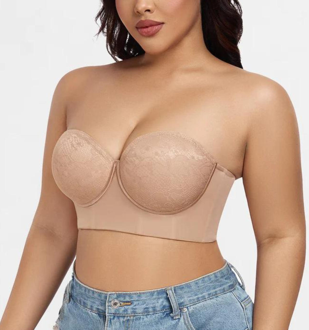 Multiway Strapless Longline Bustier Bra