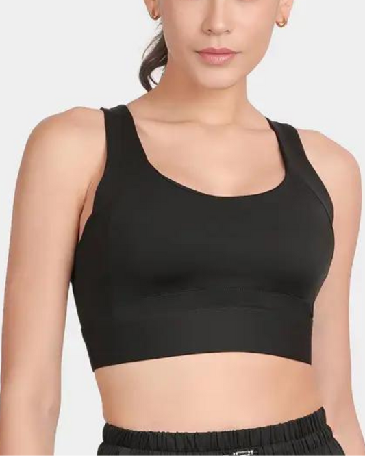 Dual Cross Sports Bra