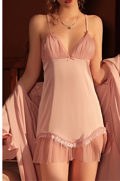 Ruffle Love Babydoll With coverup