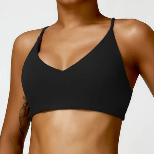 CROSS BACK SPORTS BRA