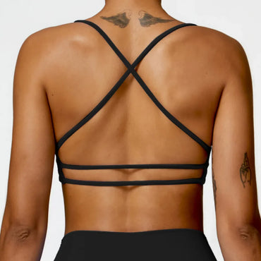 CROSS BACK SPORTS BRA